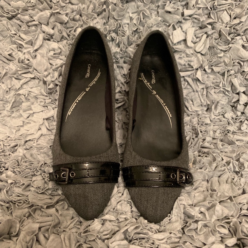 Grey George Wedges - Picture 2 of 3